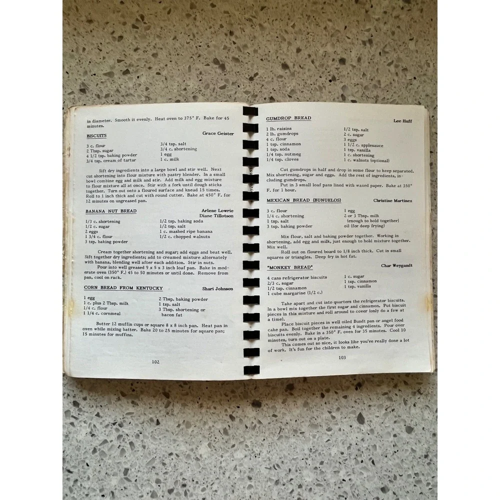 Vintage 1988 First Assembly of God Albany Oregon Church Cookbook Yummy Recipes